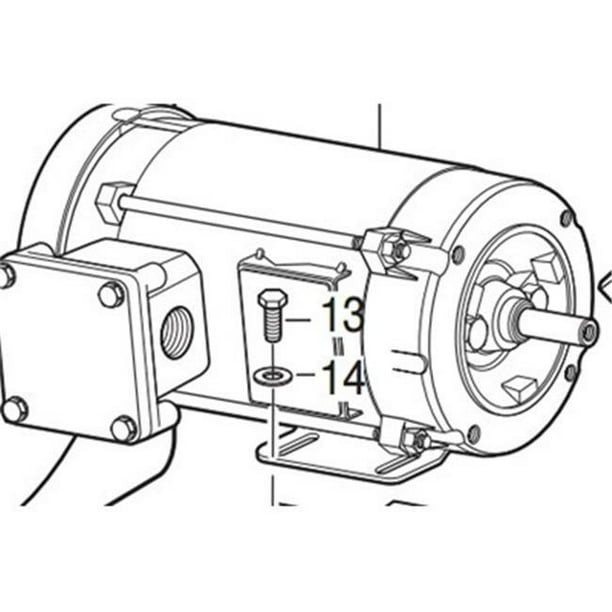 MOTOR, EXPLOSION-PROOF, 120V
