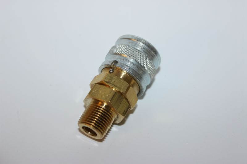 3/8" COUPLER, LOCKING, HANSEN