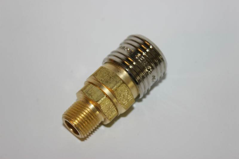 3/8" COUPLER, INDUSTRIAL INTERCHANGE