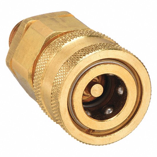 1/4" COUPLER, SNAP‐TITE (BRASS)