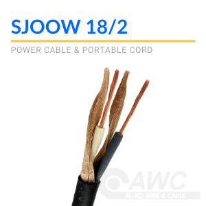 CABLE ASSEMBLY, 18/2 SJOOW