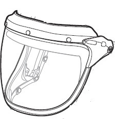VISOR SHIELD ASSEMBLY