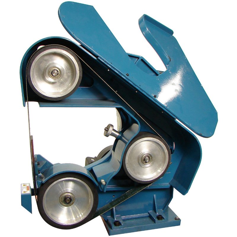BG-260-3-110; 2" x 60" Three Wheel Variable Speed Belt Grinder 1-1/2HP, 220V, Single Phase