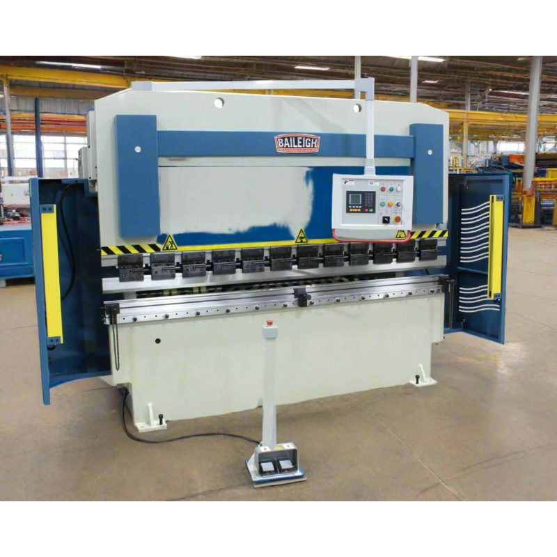 BP-11210CNC; 220V 3Phase 112 Ton, 120" 2 Axis Programmable Hydraulic Press Brake Distance Between Housings is 100"