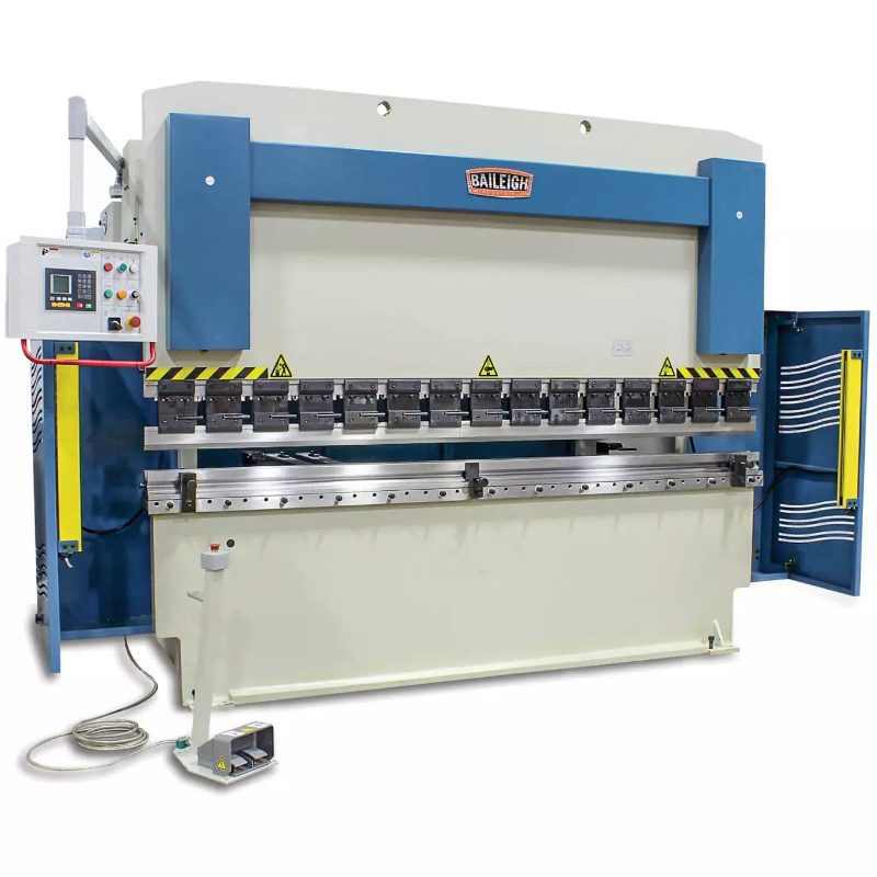 BP-22413CNC; 220V 3Phase 224Ton 157" 2Axis Programmable Hydraulic Press Brake. Distance Between Housings is 120"