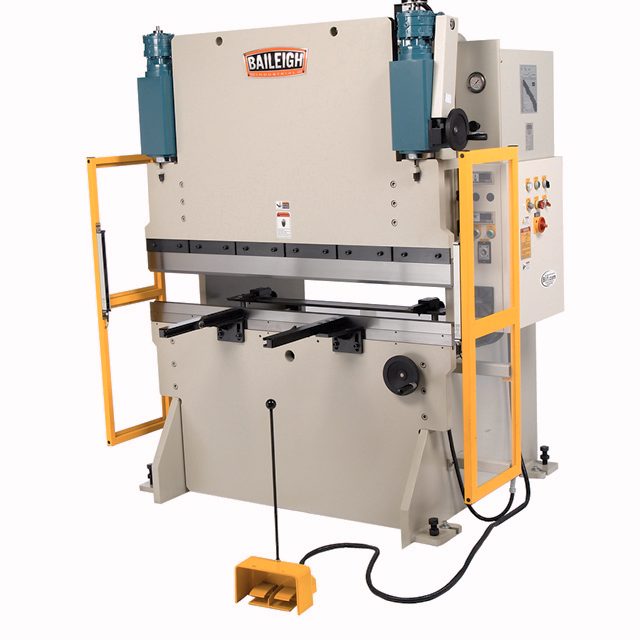 BP-5060NC; 220V 3Phase 50 Ton Hydraulic Press Brake. Distance Between Housings is 49"