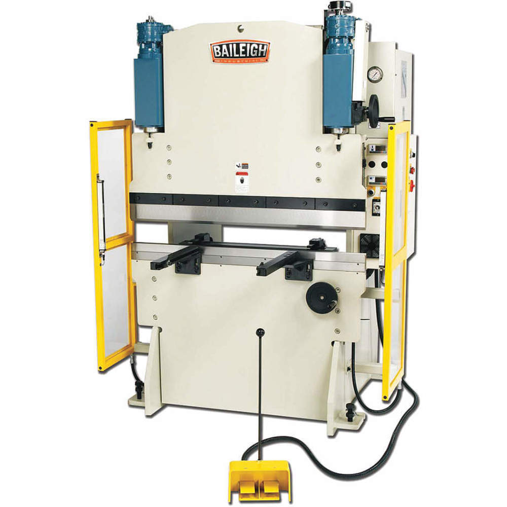 BP-7098CNC; 220V 3Phase 70 Ton, 98" 2 Axis Programmable Hydraulic Press Brake. Distance Between Housings is 80"