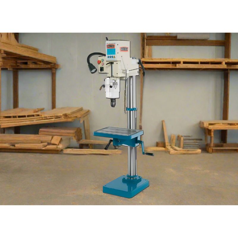 DP-1000G; 20" Gear Driven Drill Press with Tapping 1-1/2HP, 110V, Single Phase