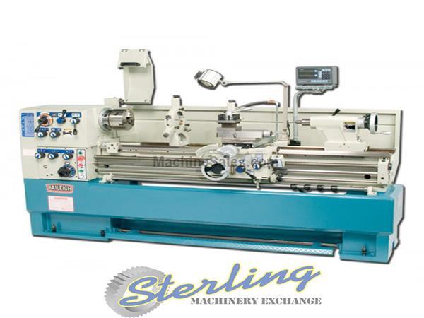 PL-1860; 18" x 60" Precision Geared Head Lathe with Mitutoyo DRO 7-1/2 HP, 220V 3Phase