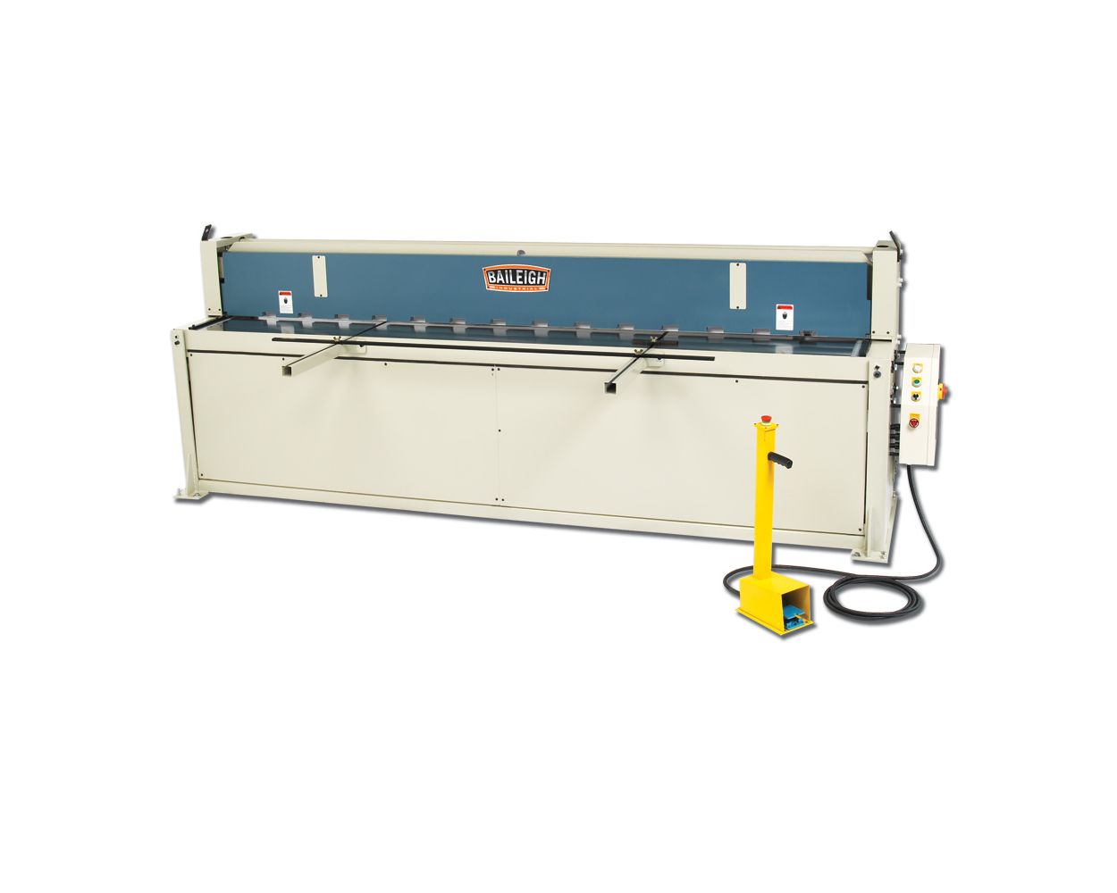 SH-12014; 220V 3Phase Hydraulic Powered Shear. 120" Length 14 Gauge Mild Steel Capacity