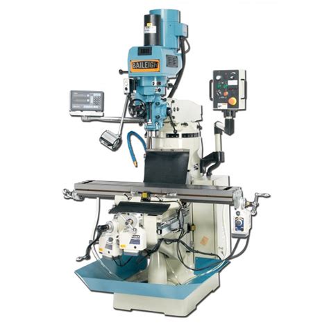 VM-949-1; 9" x 49" EVS Vertical Milling Machine NT40 Spindle with X,Y,& Z Powerfeeds, DRO & Air Power Drawbar 3HP, 220V 1Pha