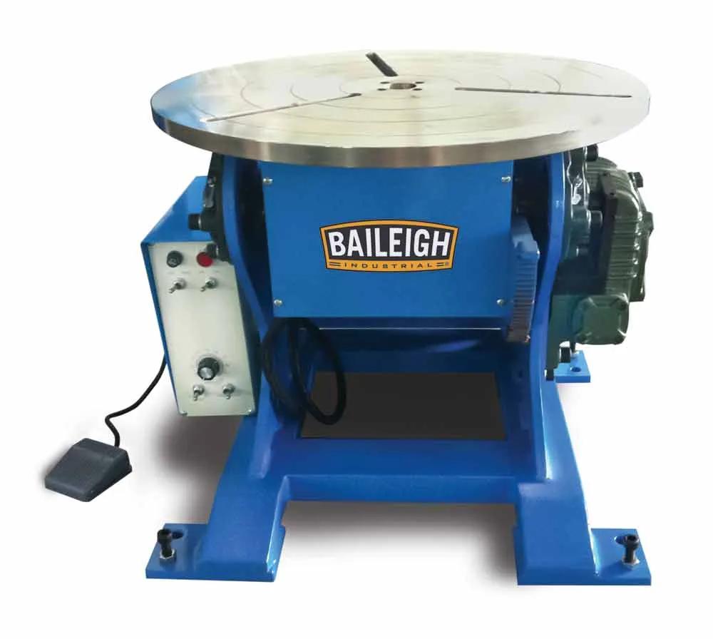 WP-1100; 110V 19.5" Welding Positioner, 1100 lbs Capacity and 90 degrees