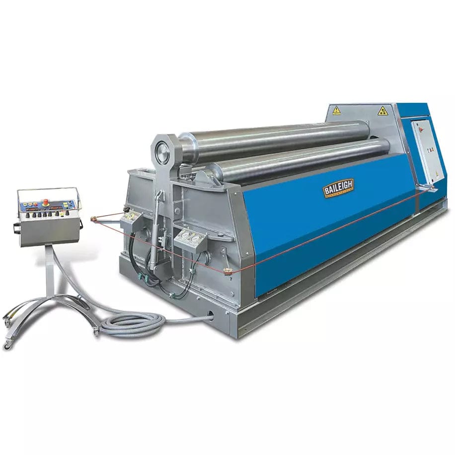 PR-10500-4; 480V 3Phase 60 hz Four Roll Plate Roll. 120" x .5" Mild Steel Capacity