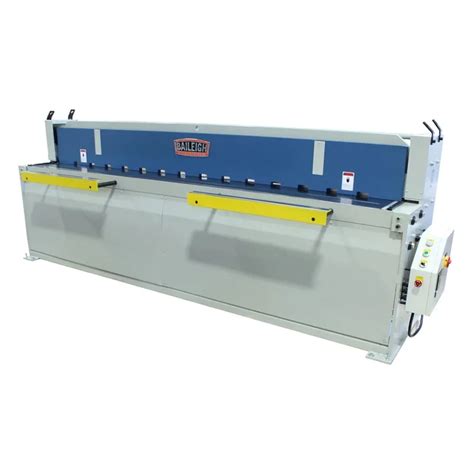 SH-12010-NC; 220V 3Phase Hydraulic Powered Shear. 120" Length 10 Gauge Mild Steel Capacity with NC Back Gauge