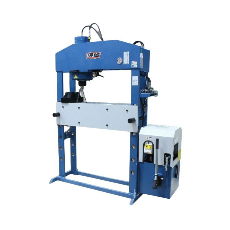 HSP-66M-HD; 220V 3Phase 66 Ton Hydraulic H-Frame Press, 9.84" Stoke