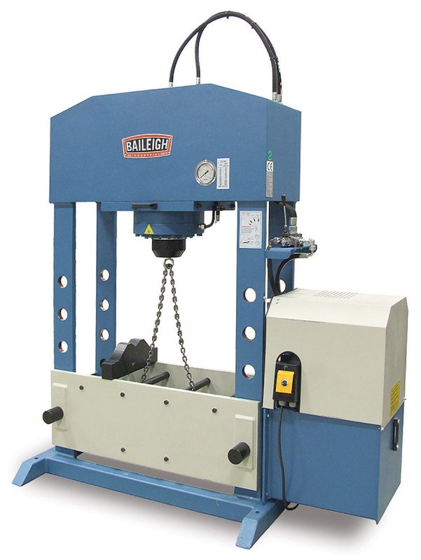 HSP-176M-HD; 220V 3Phase 165 Ton Hydraulic H Frame Shop Press
