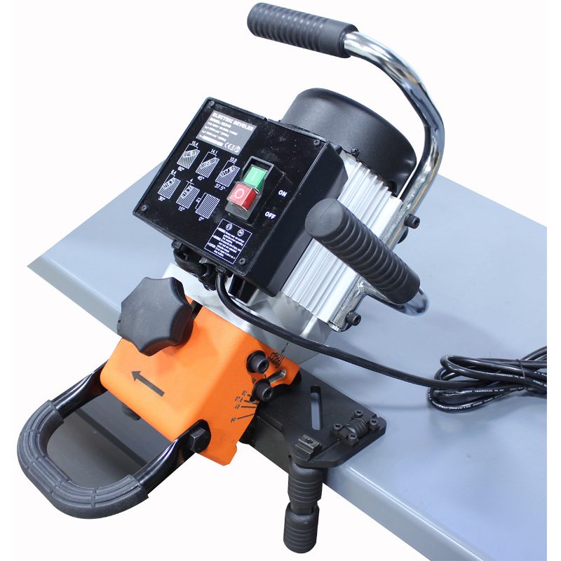 CM-060PR; Electric Plate & Pipe Portable Hand-Held Beveling Machine, O-60 Degrees 1-1/2HP, 110V, Single Phase