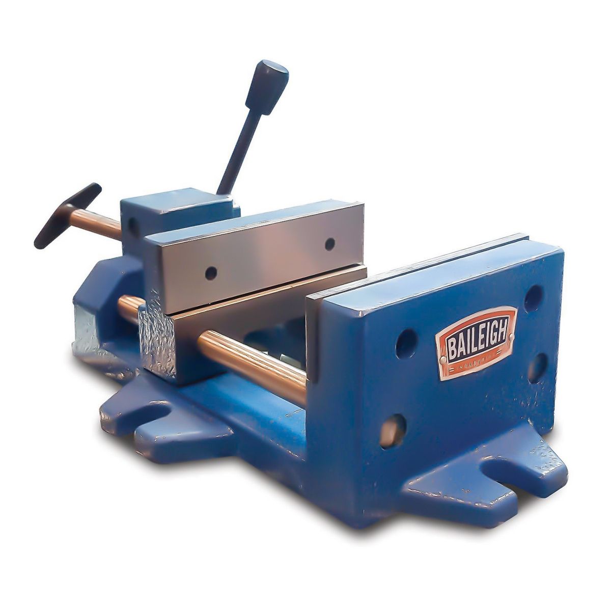 BV-6Q; Baileigh Industrial Quick Release HD Drill Vise –6-1/4" Jaw Width, 6" Jaw Opening, 1-5/8" Jaw Height