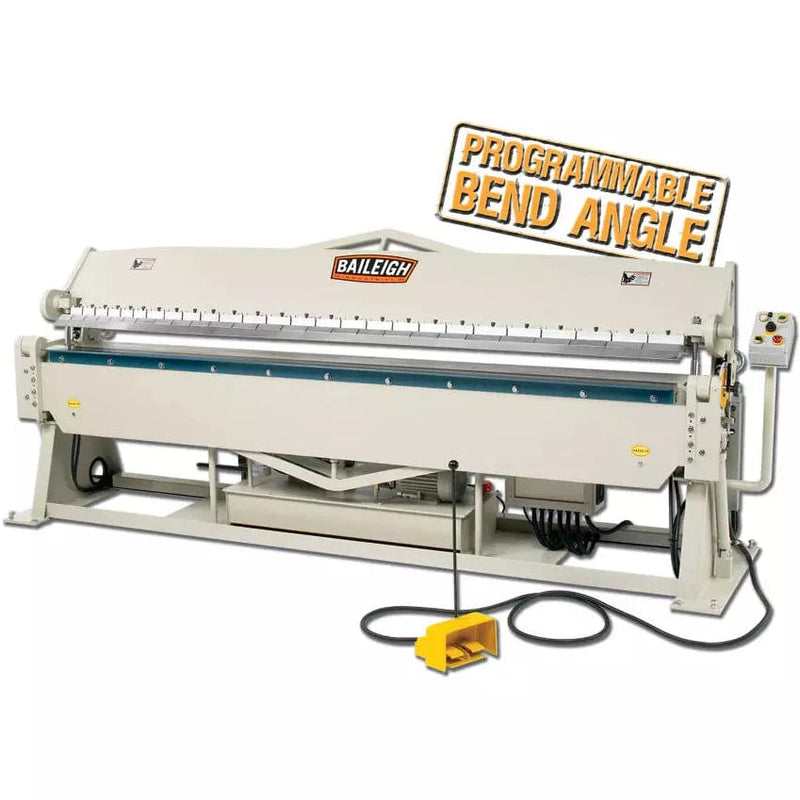 BB-12014H; 220 Volt 3 Phase Heavy Duty Hydraulic Box and Pan Brake, 10' Length, 14 Gauge Mild Steel Capacity