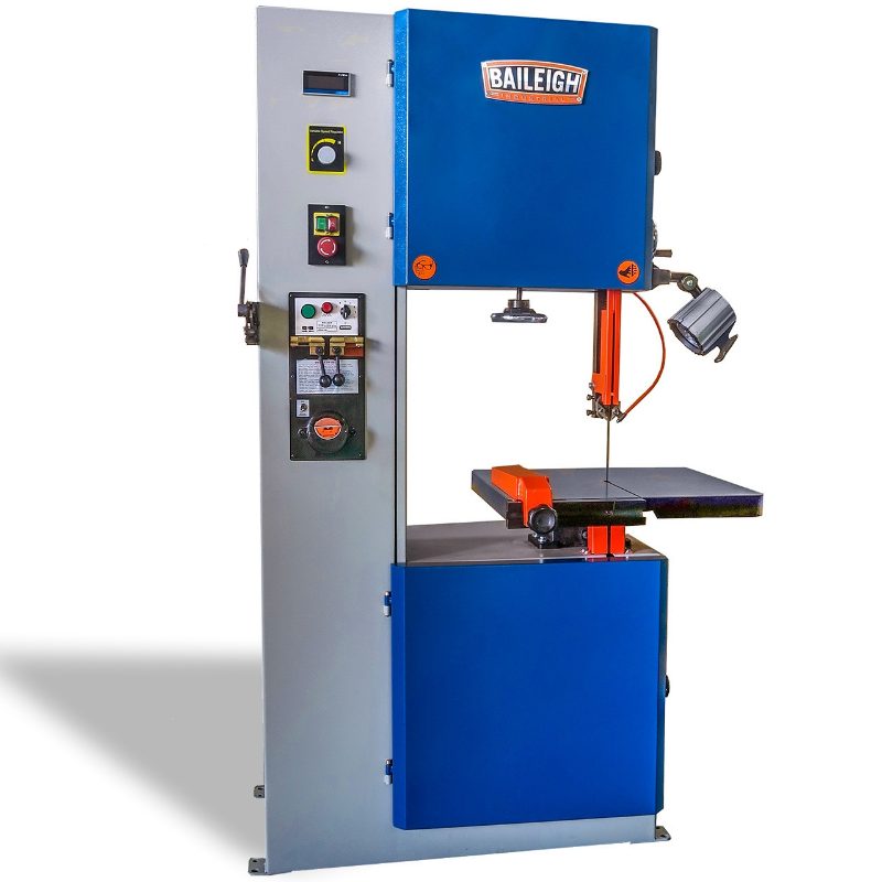 BSV-18VS-V2; 18" Variable Speed Vertical Bandsaw 1HP, 120V, Single Phase