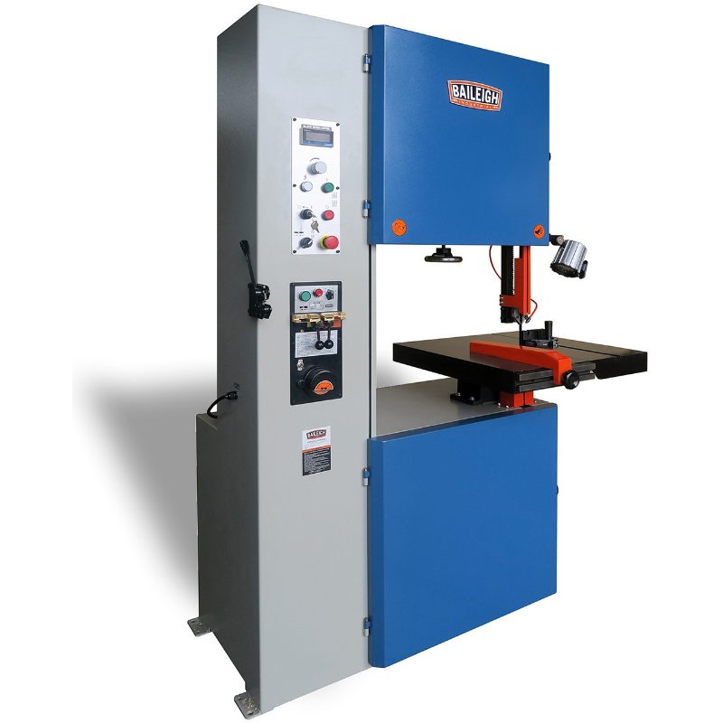 BSV-24VS-V2; 20" Variable Speed Vertical Band Saw w/ Rip Fence & Gauge 3HP, 230V 1Phase