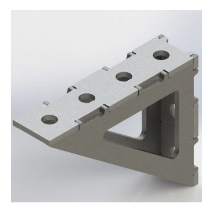 WJT-AB642UW-16 6X4X2" Angle Block