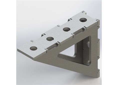 WJT-AB762UW-16 7.75X6X2 Angle Block 16MM Holes