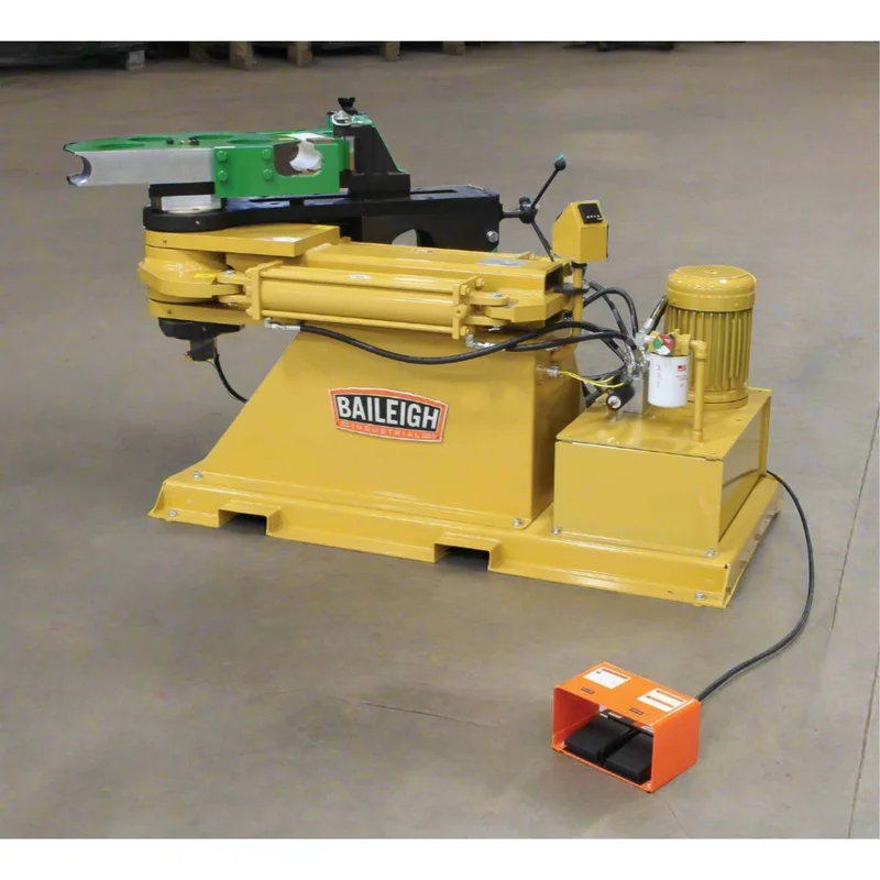 RDB-500; 220V 3Phase Rotary Draw Hydraulic Tube & Pipe Bender. 3" Pipe Capacity