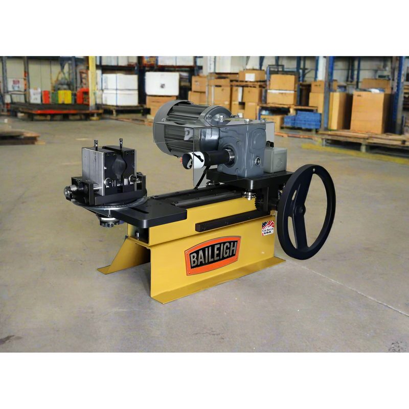 TN-300; 110V Bench Top Hole Saw Tube and Pipe Notcher, Will Notch 3/4" to 3" OD