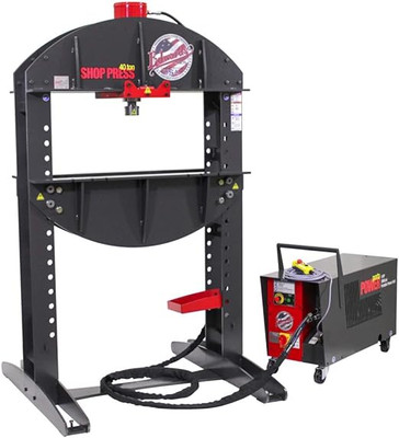 40 Ton Shop Press and Portable Power Unit 3 Phase, 208 Volt