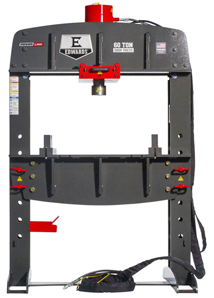 60 Ton Shop Press and Portable Power Unit 1 Phase, 230 Volt