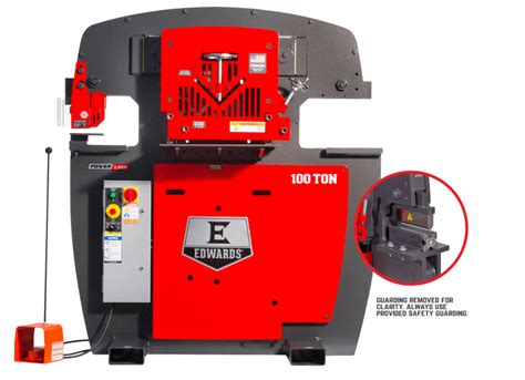 100 Ton Ironworker 1 Phase, 230 Volt with PowerLink