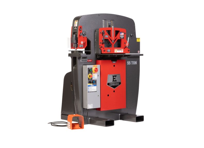 55 Ton Ironworker 3 Phase, 460 Volt with PowerLink