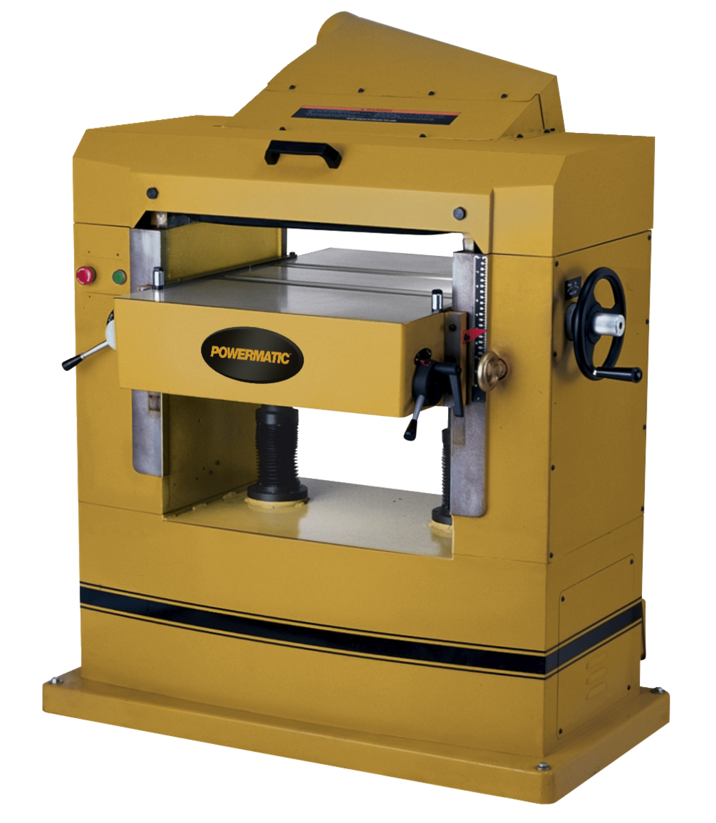201HH, 22" Planer, 7.5HP 1PH 230V, Helical Cutterhead