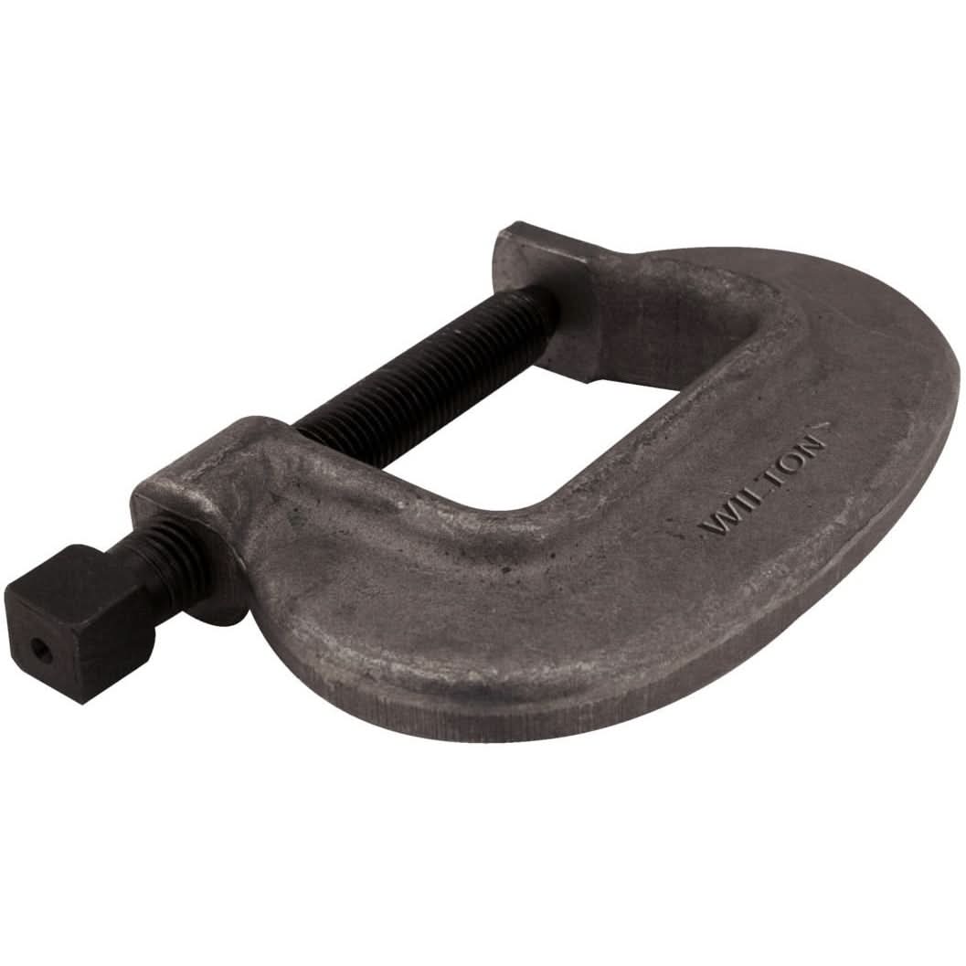 3-FC, "O" Series Bridge C-Clamp – Full Closing Spindle, 0" – 3-3/8" Jaw Opening, 2-3/8" Throat Depth