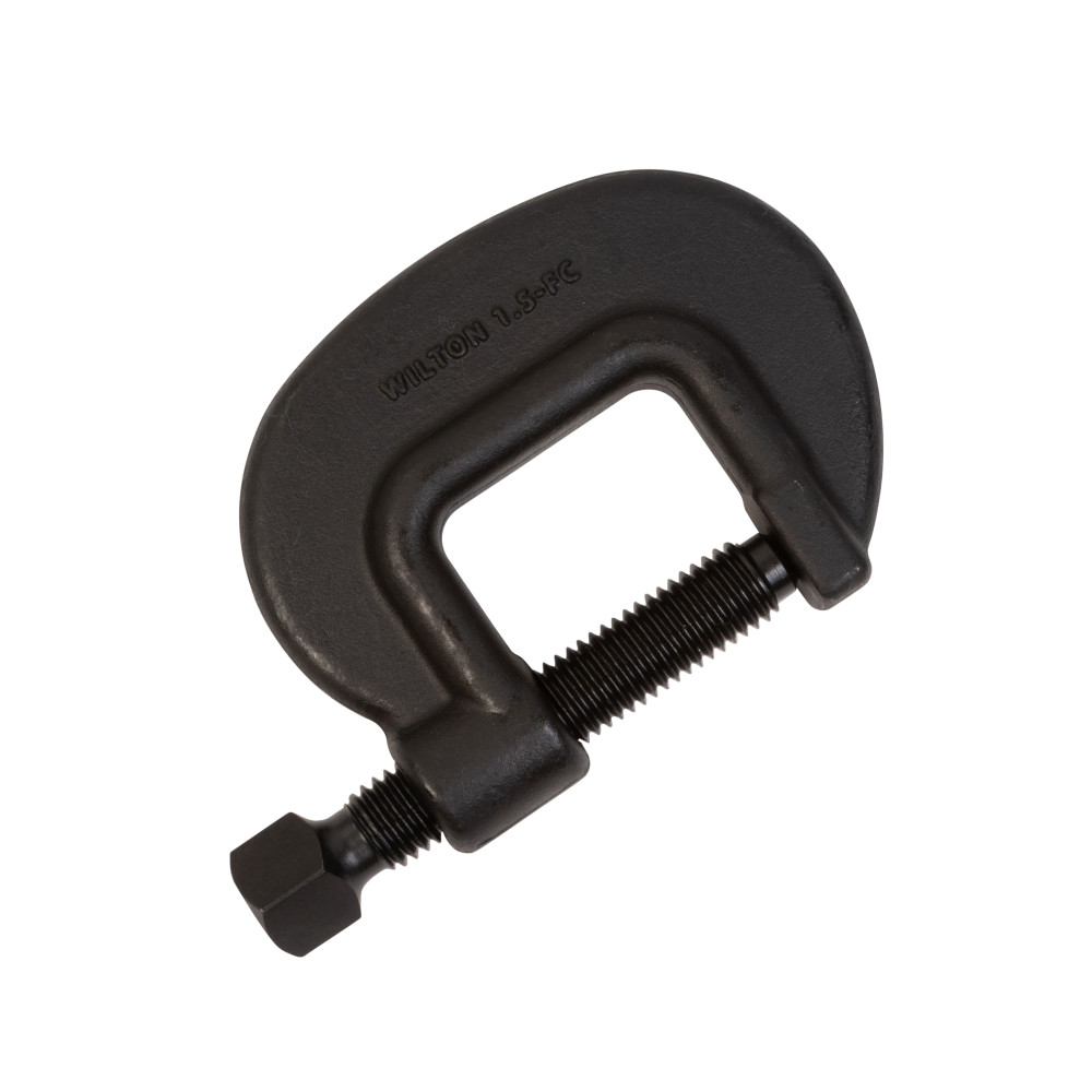 6-FC, "O" Series Bridge C-Clamp – Full Closing Spindle, 0" – 6-1/2" Jaw Opening, 3-3/8" Throat Depth