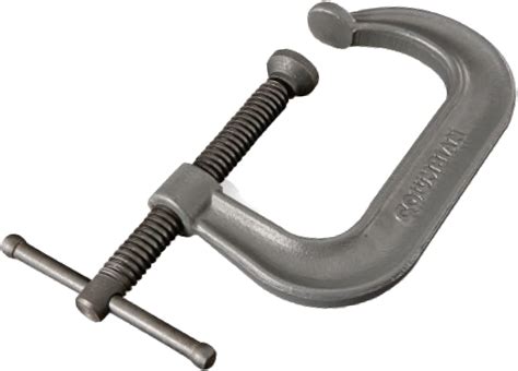 H408, Columbian Economy Drop Forged C-Clamp 0 – 8” Opening Capacity