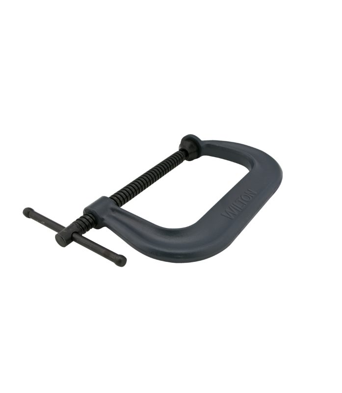 404CS, Spark-Duty Drop Forged Hi-Vis C-Clamp, 0 – 4-1/4” Opening, 3-1/4” Throat Depth