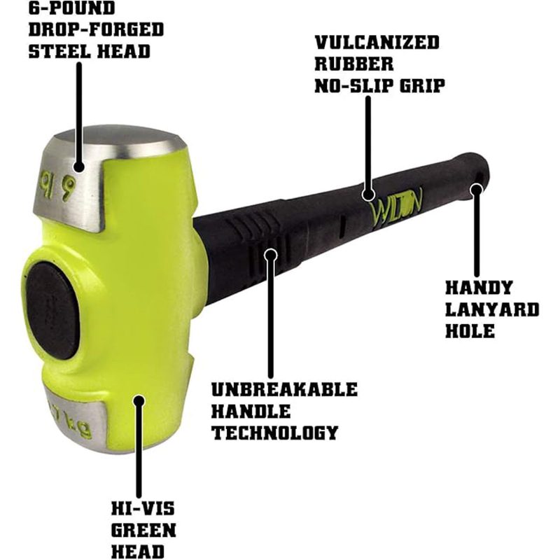 6 Lb Head, 24" B.A.S.H® Sledge Hammer