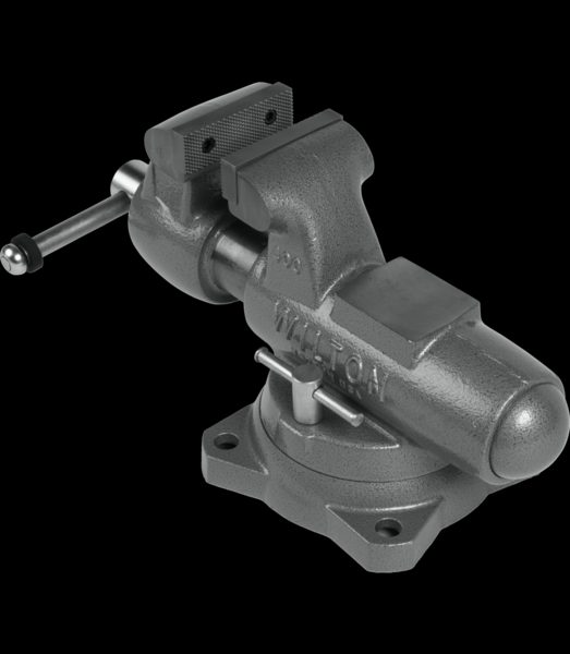 400S Machinist 4” Jaw Round Channel Vise with Swivel Base