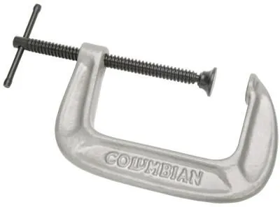 142-1/2C, 140 Series C-Clamp, 0" – 2-1/2" Jaw Opening, 2-1/2" Throat Depth