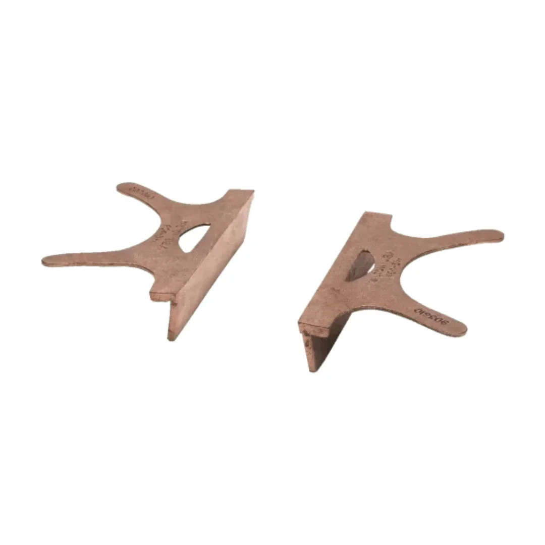 404-6.5, Copper Jaw Caps, 6 1/2" Jaw Width