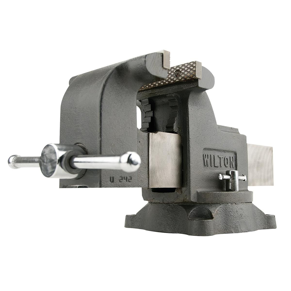 WS8 Shop Vise, 8" with Swivel Base