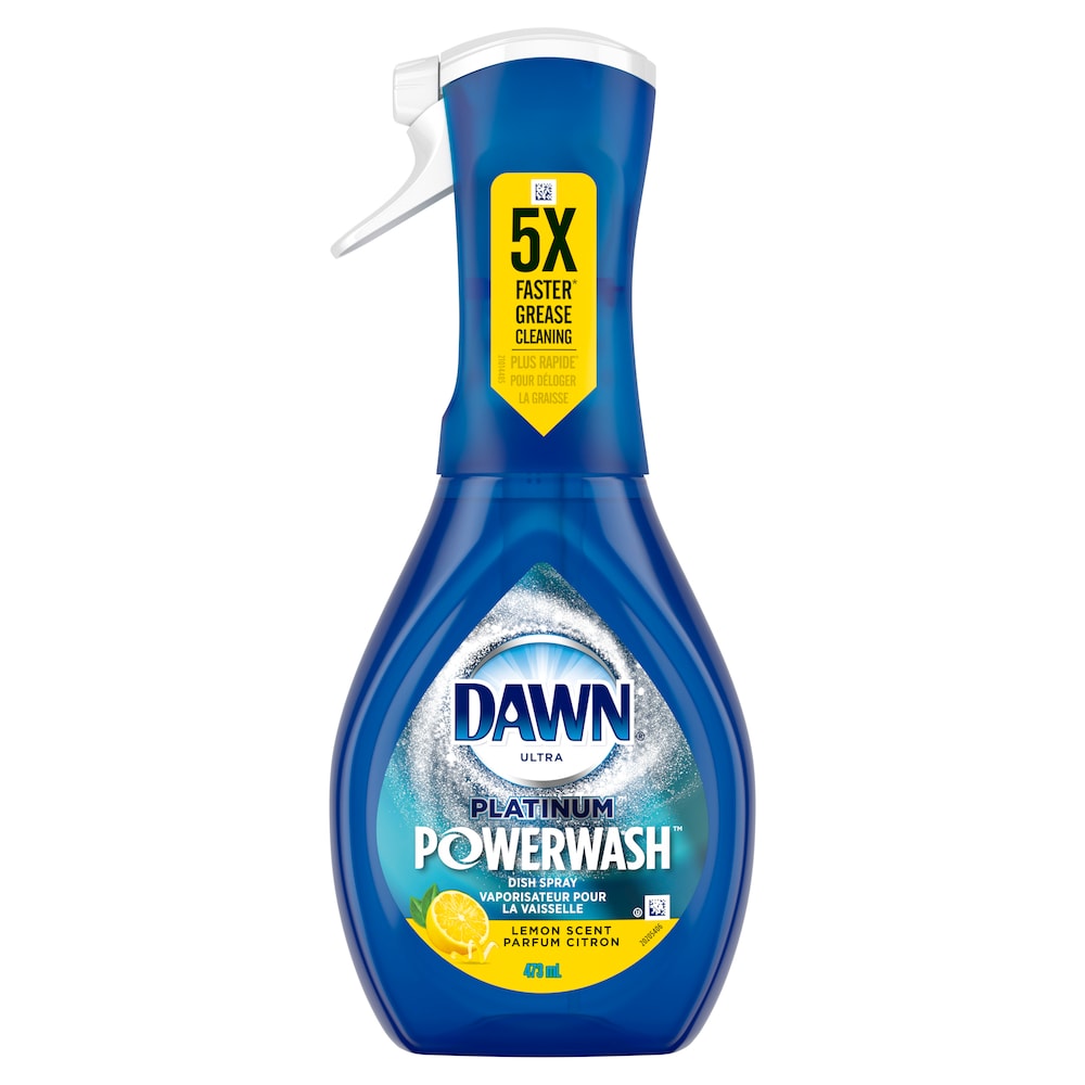 Dawn Powerwash Dish Spray Lemon Oxi Starter kit 6/473ml CA