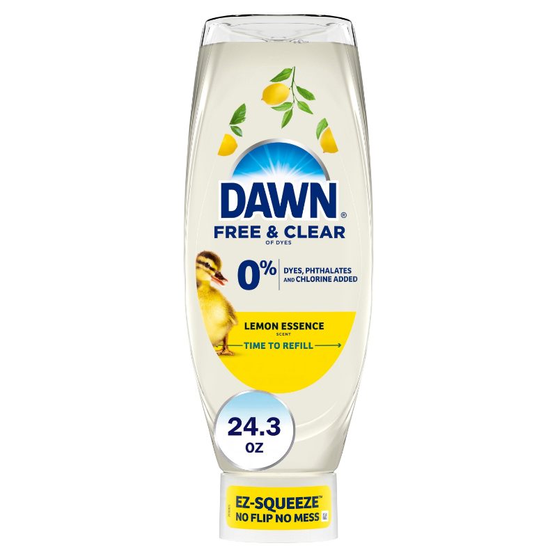 DAWN Free & Clear Lemon 8/532ml CA