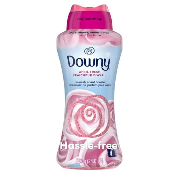Downy April Fresh In-Wash Laundry Scent Booster Beads, 680g, laundry scent beads, Long-lasting Freshness