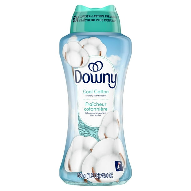Downy Cool Cotton In-Wash Laundry Scent Booster Beads, 680g, laundry scent beads, Long-lasting Freshness