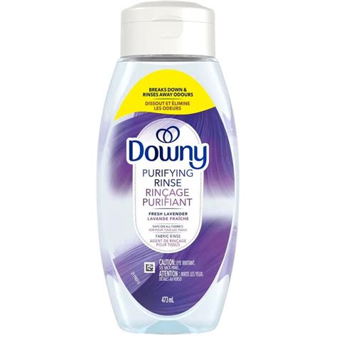 Downy Fabric Purifying Rinse Laundry Odour Remover, Fresh Lavender Scent, 473 mL, Fabric Softener and Laundry Odour Removal Rins
