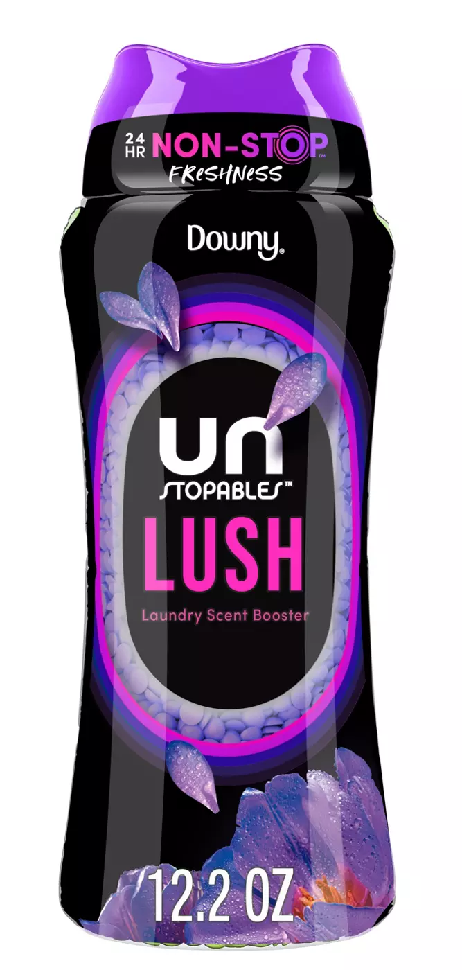 Downy Unstopables In Wash Scent Booster Beads, Lush Scent, 141 g, Laundry Beads for Odour Protection, Downy Scent Booster Beads,