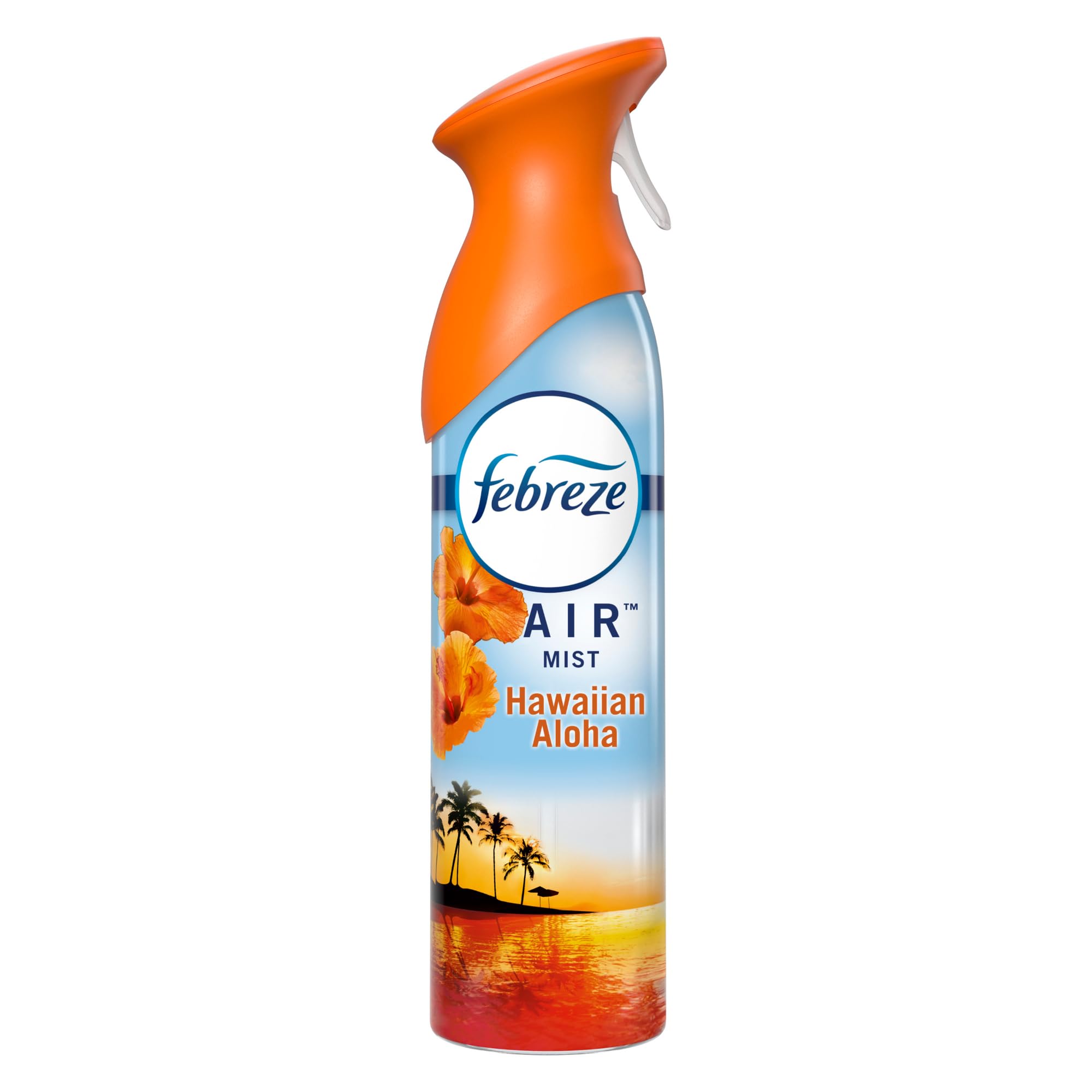Febreze Air Freshener Spray, Odor-Fighting Room Spray, Hawaiian Aloha Scent, 250g, 1 Count